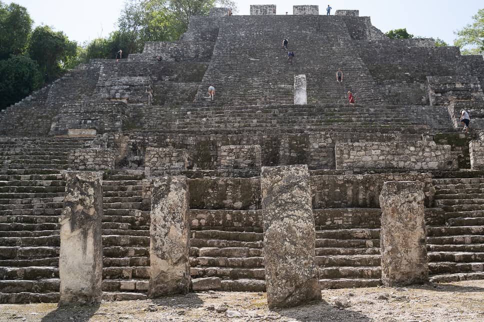 Yucatan Road Trip Itinerary: 2 weeks in Mexico pyramid_calakmul_yucatan