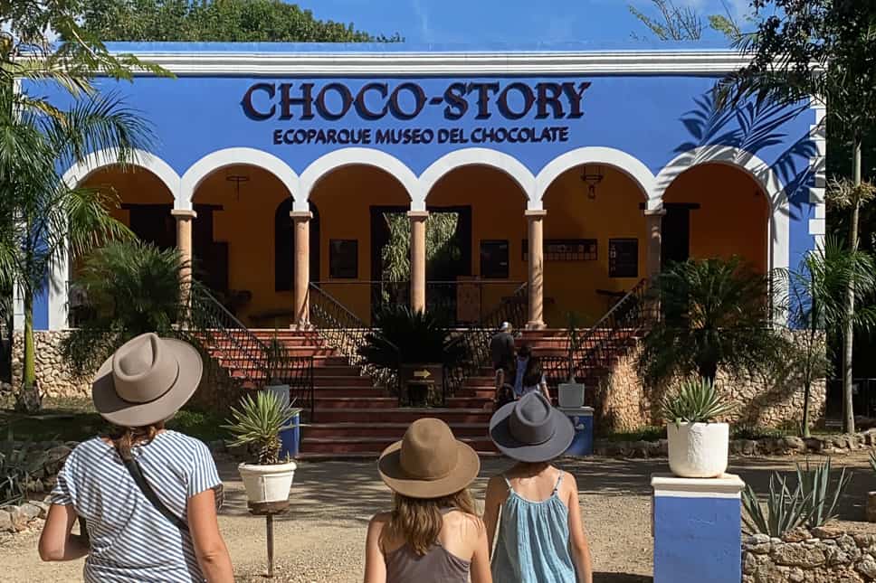 Yucatan Road Trip Itinerary: 2 weeks in Mexico choco story close to uxmal