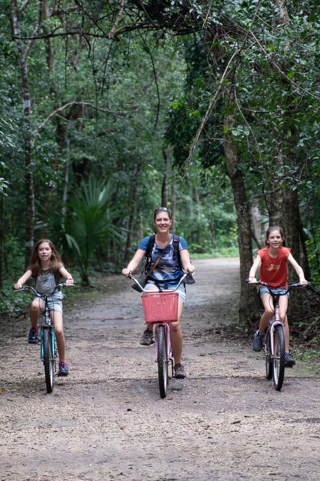 Yucatan Road Trip Itinerary: 2 weeks in Mexico renting a bike in coba