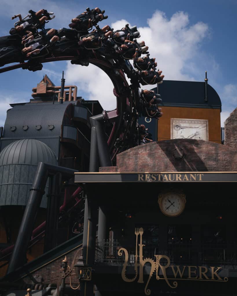 Fly Flying Launch Coaster Rookburgh Phantasialand