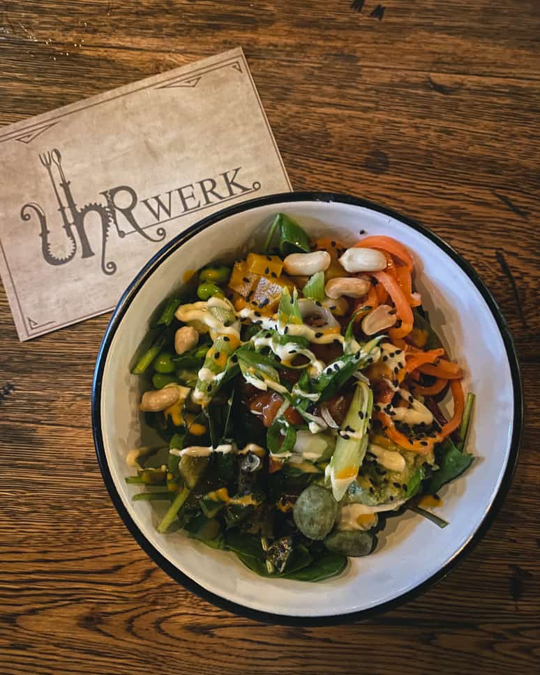 Poke Bowl Dinner Restaurant Uhrwerk Rookburgh
