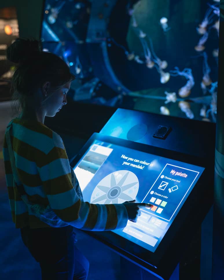 Nausicaá aquarium and Evancy in Boulogne-Sur-Mer Nausicaa Aquarium interactive explaining climate