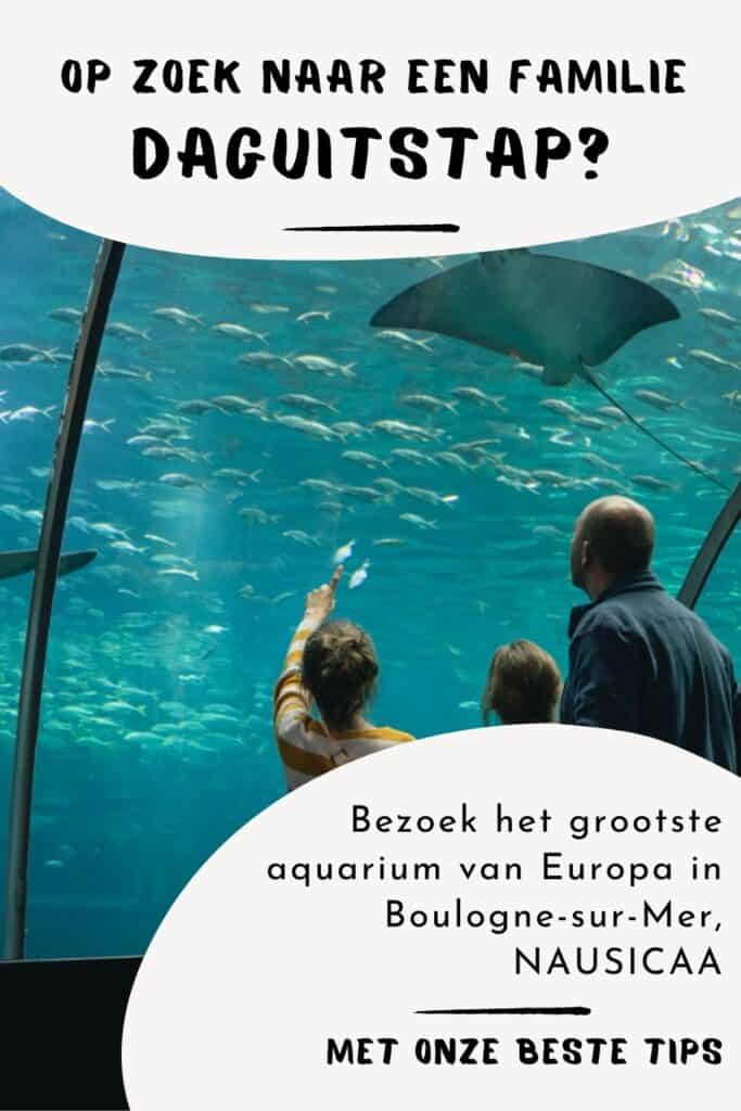 Nausicaá aquarium en Evancy in Boulogne-Sur-Mer Gezinsvakantie Weekendje Weg Nausicaa Aquarium Frankrijk