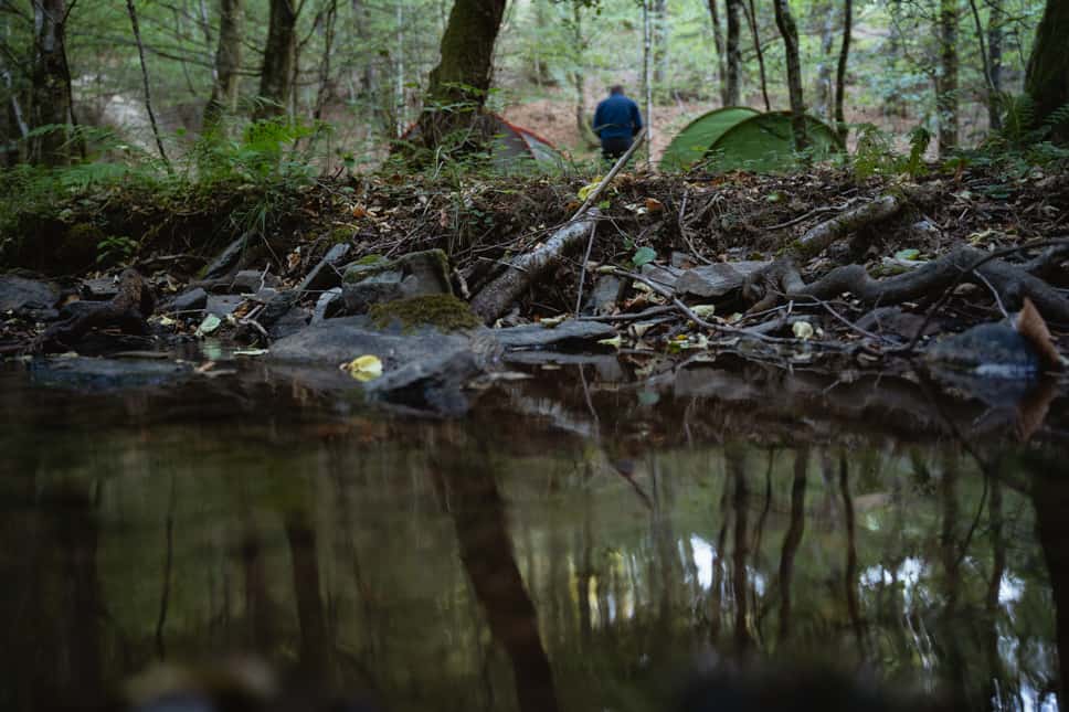 Bivouac experience Ardennes in France