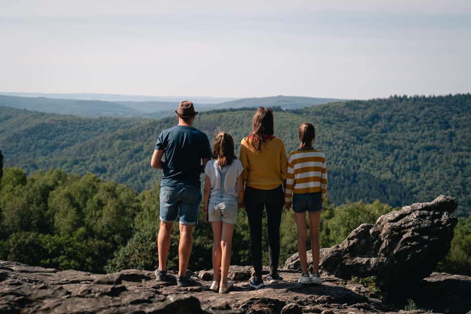 Roc La Tour Viewpoint Monthermé French Ardennes