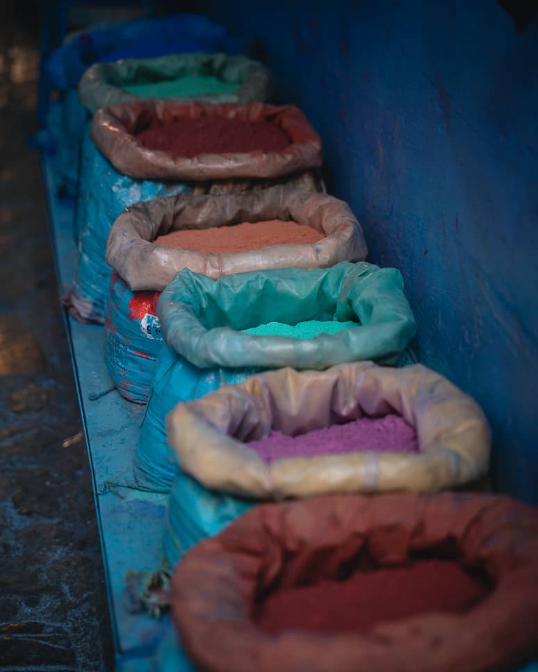 Chefchaouen, the blue city of Morocco: 10x what to do and tips Colors Pigment Chefchaouen Morocco