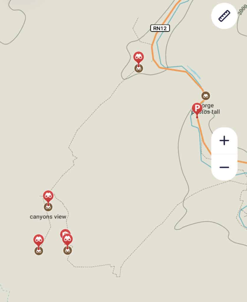 Morocco 10-Day itinerary: a Morocco travel guide Todra Gorge Hike Maps.me