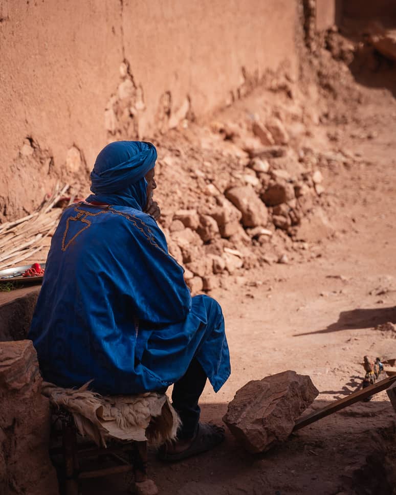 Local Ait-Ben-Haddou Morocco