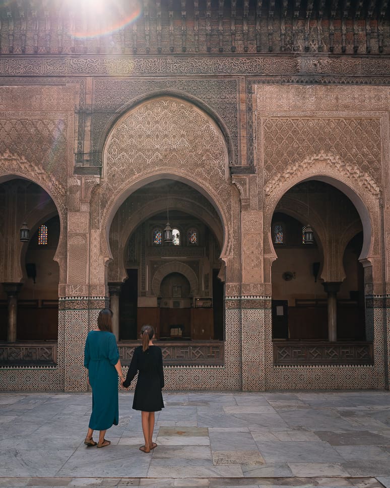 What to do in Fez, Morocco: sights and tips Madrasa Bou Inania Fez Morocco