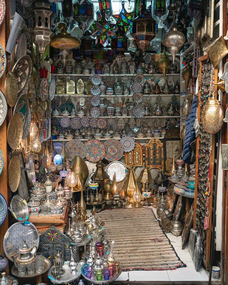 Morocco 10-Day itinerary: a Morocco travel guide Souks Medina Fez Morocco road trip