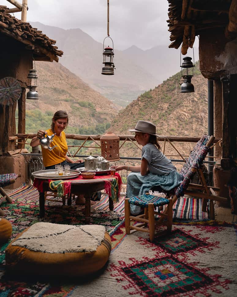 7 days in Morocco Itinerary: 3 amazing one-week trips Berber Family Lodge Imlil