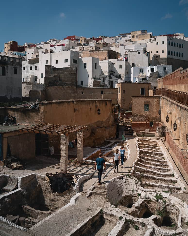 Morocco 10-Day itinerary: a Morocco travel guide Tannery Tetouan Morocco Trip