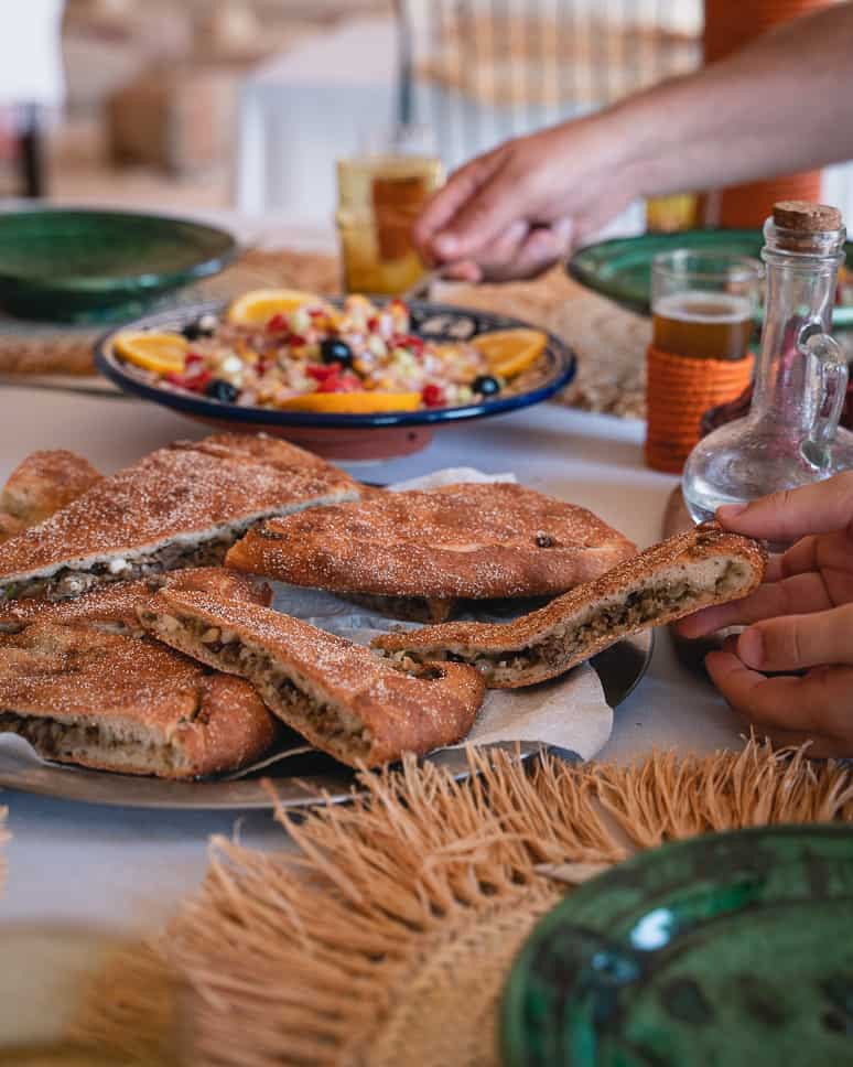 Morocco 10-Day itinerary: a Morocco travel guide Beldi Camp Morocco Food