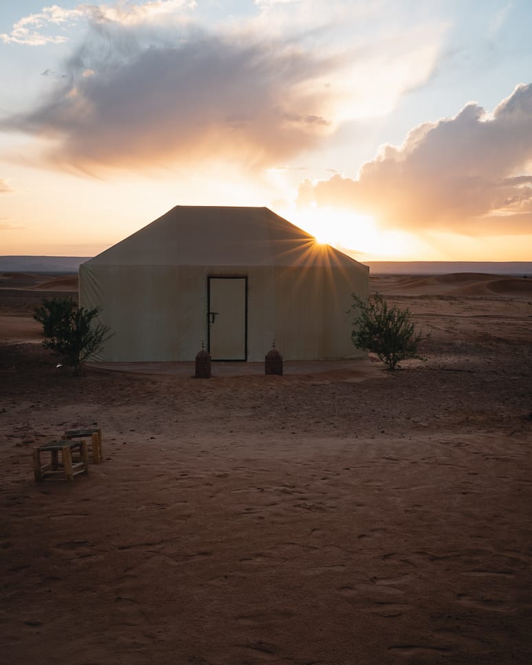 7 days in Morocco Itinerary: 3 amazing one-week trips Merzouga Beldi Desert Camp Morocco