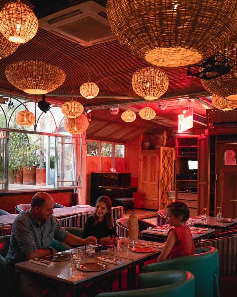 7 days in Morocco Itinerary: 3 amazing one-week trips Restaurant Dar Justo Riad Marrakech Morocco