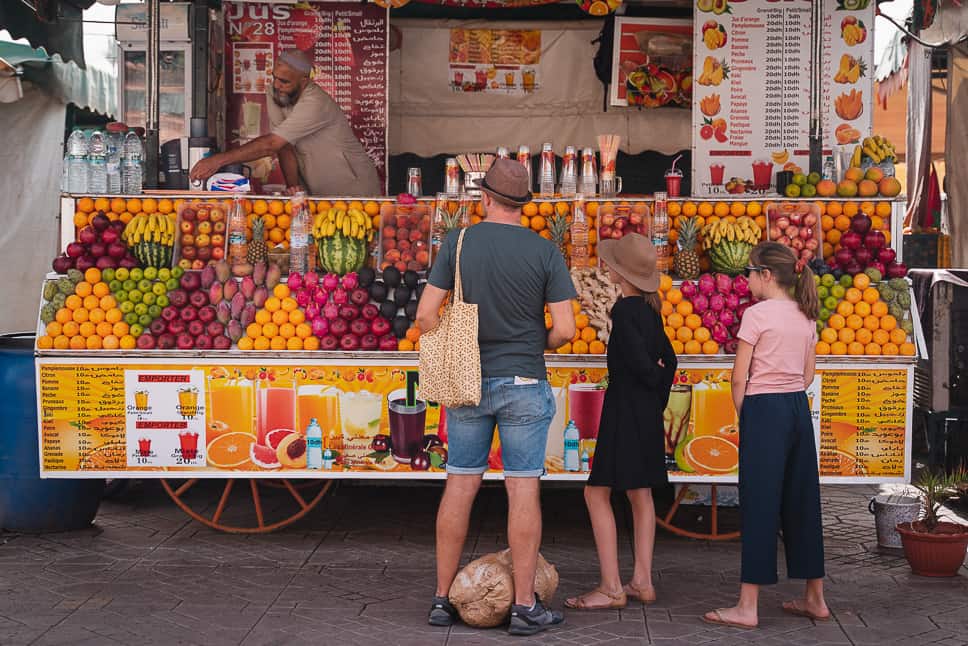 Things to do in Marrakech: highlights and tips Things to do in Marrakech Djemaa el Fna Juice