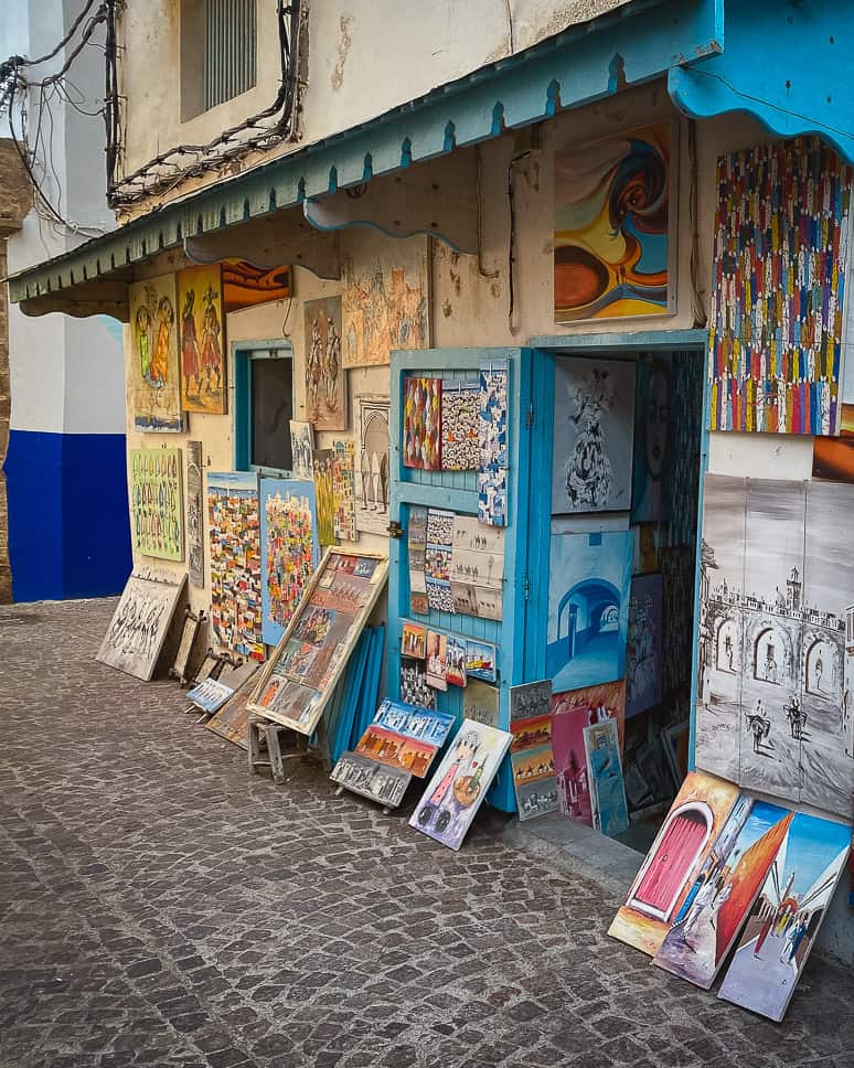 What to do in Essaouira: the medina, the beaches and Game of thrones Essaouira Art gallery Medina