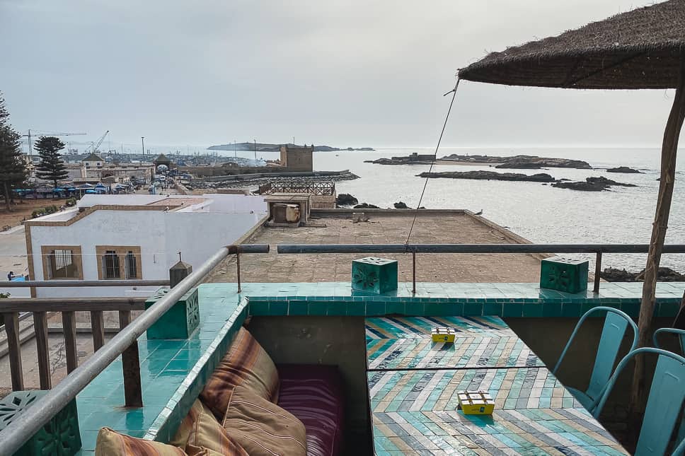 What to do in Essaouira: the medina, the beaches and Game of thrones Taros Bar Cafe Essaouira Morocco