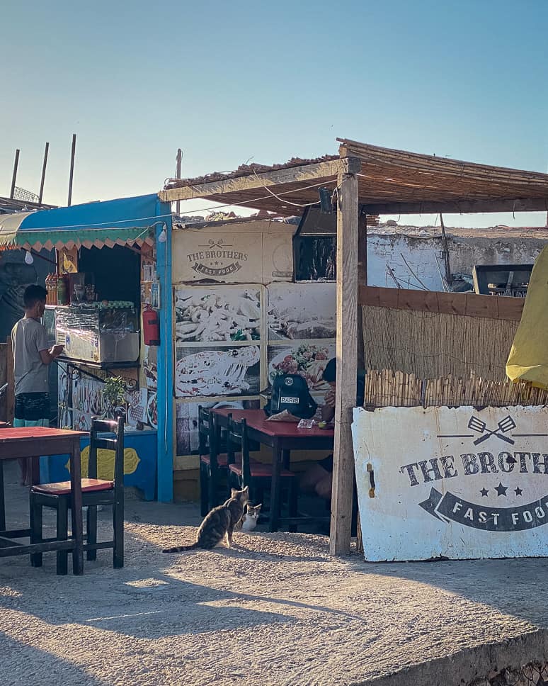 Imsouane Morocco: beaches, surfing and enjoyment Imsouane Morocco Restaurant The Brothers Fast Food