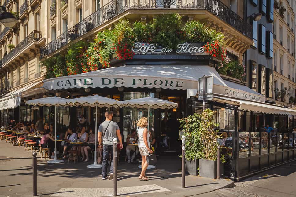 9 best arrondissements in Paris (also to stay) Beautiful neighborhood of Paris Saint Germain Café de Flore