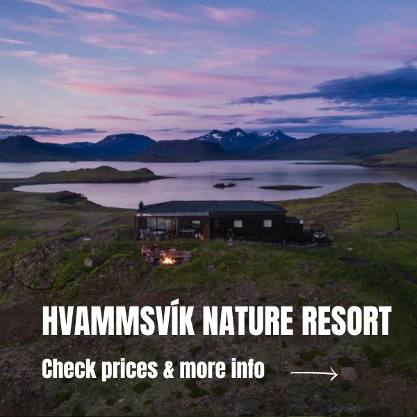 Unique accommodations in Iceland: 10 beautiful stays in Iceland Best places to stay - Hvammsvik Nature Resort