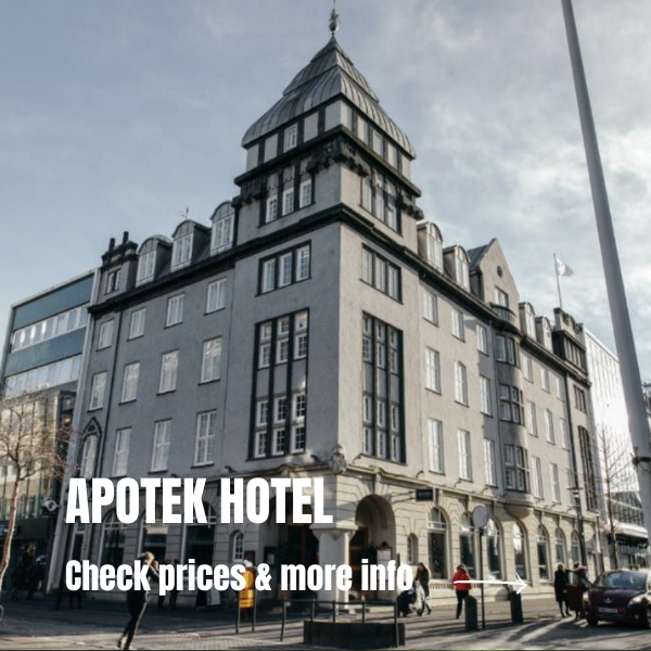 Unique accommodations in Iceland: 10 beautiful stays in Iceland Best places to stay in Iceland - Apotek Hotel Reykjavik