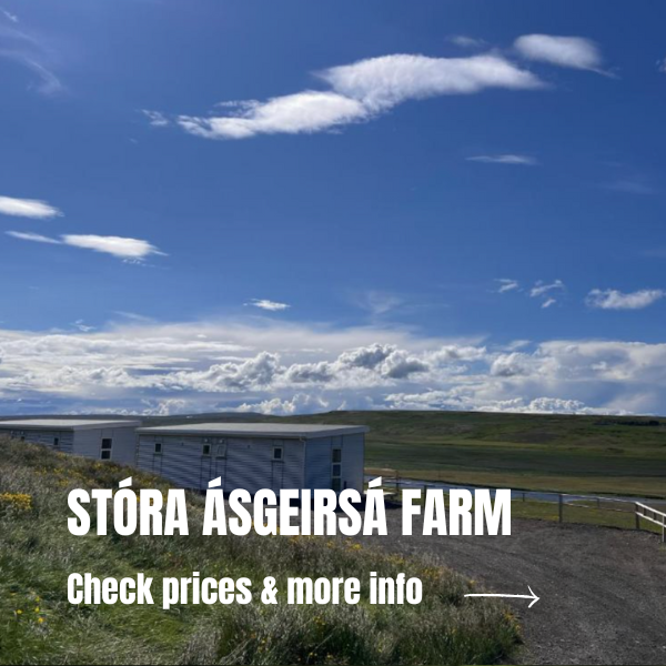 Unique accommodations in Iceland: 10 beautiful stays in Iceland Where to stay in Iceland - Farm stay