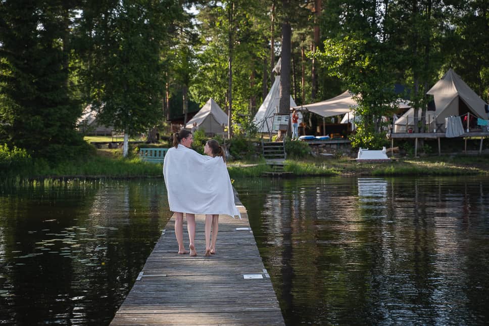 Nordic Woods Zweden Kamperen Glamping