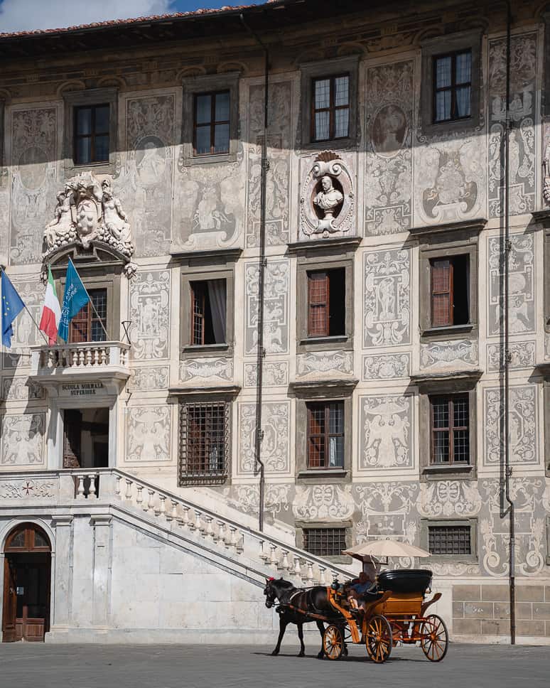 Bezienswaardigheden Pisa: top attracties en tips Bezienswaardigheden Pisa Piazza dei Cavalieri