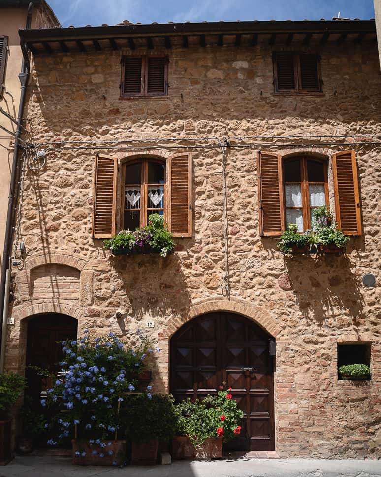 Road trip Tuscany Pienza Town