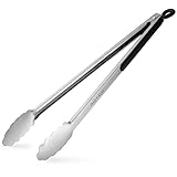 Best dutch oven for camping: 2024 review Grill Tongs, 17 Inch Extra Long BBQ Tongs, Premium Stainless Steel Metal Tongs for Cooking, Grilling, Barbecue/BBQ, Buffet (17", 1PC)