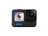 30 Gifts for beach lovers GoPro HERO10 Black - Waterproof Action Camera with Front LCD and Touch Rear Screens, 5.3K60 Ultra HD Video, 23MP Photos, 1080p Live Streaming, Webcam, Stabilization