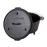 Best dutch oven for camping: 2024 review 6 Qt Seasoned Cast Iron Dutch Oven
