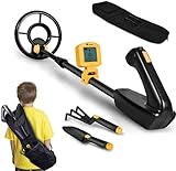 Camping gifts for kids: 50+ fun camping gift ideas for kids RM RICOMAX Kids Metal Detector - Junior Metal Detector with LCD Display IP68 Waterproof & 2 Lb Lightweight Best Gift for Kids 24 to 35'' Adjustable Metal Detector for Kids Best Toy for Boys, Yellow