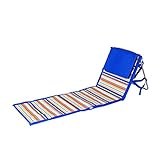 30 Gifts for beach lovers Beaches & Bonfires 91288.0 On The Go Portable Beach Reclining Lounger, Dark Blue