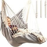 30+ best gifts for RV owners: RV gifts camper owners will love Hanging Hammock Chair Swing - Ceiling Hanging Chair for Bedroom - Hammock Swing Chair Indoor, Hammock Chair Outdoor, Hanging Chair Indoor, Swing Chair for Bedroom, Room Swing, Swinging Chair Hammock