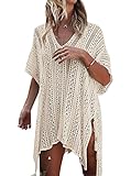 30 Gifts for beach lovers HARHAY Women's Summer Swimsuit Bikini 2023 Beach Swimwear Crochet Cover up