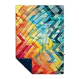 30+ best gifts for RV owners: RV gifts camper owners will love Rumpl The Original Puffy | Printed Outdoor Camping Blanket for Traveling, Picnics, Beach Trips, Concerts | 52" x 75" | Geo, 1-Person