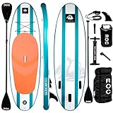 30+ best gifts for RV owners: RV gifts camper owners will love Roc Inflatable Stand Up Paddle Boards with Premium SUP Paddle Board Accessories, Wide Stable Design, Non-Slip Comfort Deck for Youth & Adults (Aqua, 10 FT)