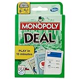 30+ travel gifts for kids that they will love Monopoly Hasbro Gaming Deal Card Game, Quick-Playing Card Game for Families, 2-5 Players, Kids Easter Gifts or Basket Stuffers, Ages 8+ (Amazon Exclusive)