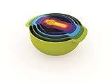 30+ best gifts for RV owners: RV gifts camper owners will love Joseph Joseph Nest 9 Plus, 9 Piece Compact Food Preparation Set with Mixing Bowls, Measuring cups, Sieve and Colander, MultiColor