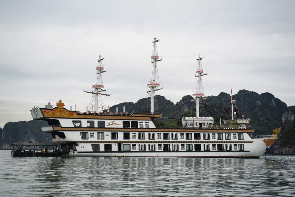Reisroute 3-Dagen Cruise Ha Long Bay Indochina Junk