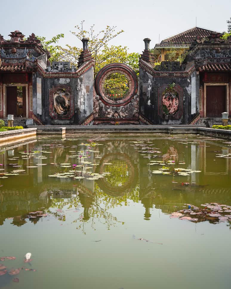 Ba mu Tempel Gate Hoi An