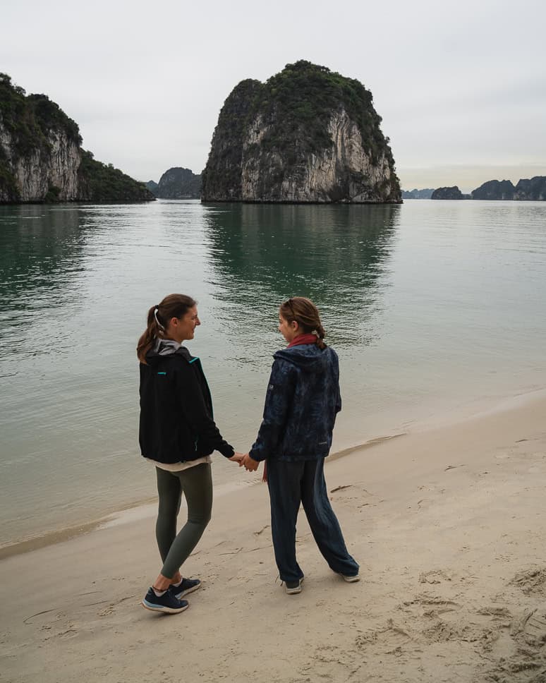 Ha Long Bay Stranden