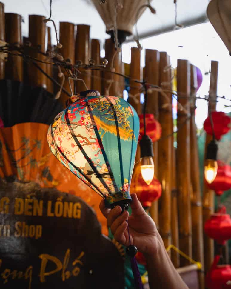 Lantern making workshop Hoi An