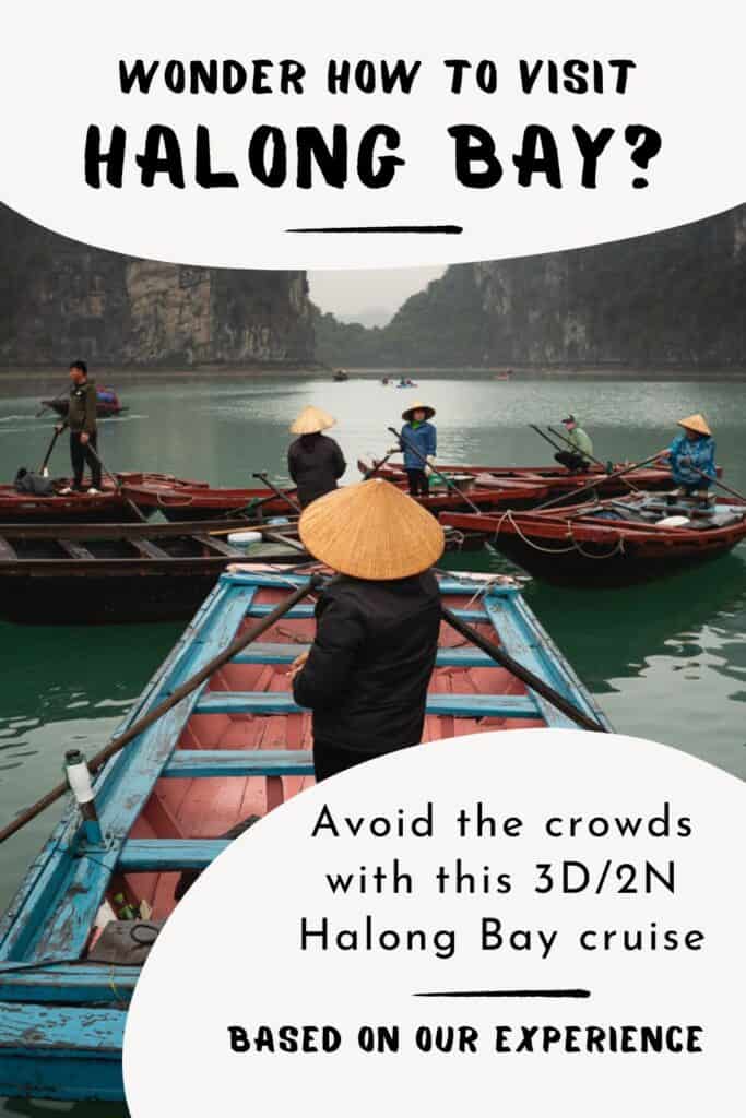 3 day itinerary Halong Bay Cruise Vietnam