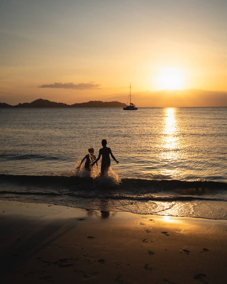 What to do in Koh Mook, our new favorite Thai island Koh Mook Charley Beach Sunset Kids Family