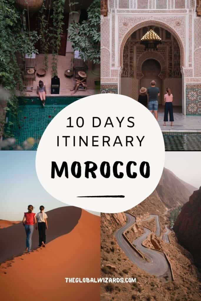 Morocco 10-Day itinerary: a Morocco travel guide Pinterest Morocco 10 day itinerary guide