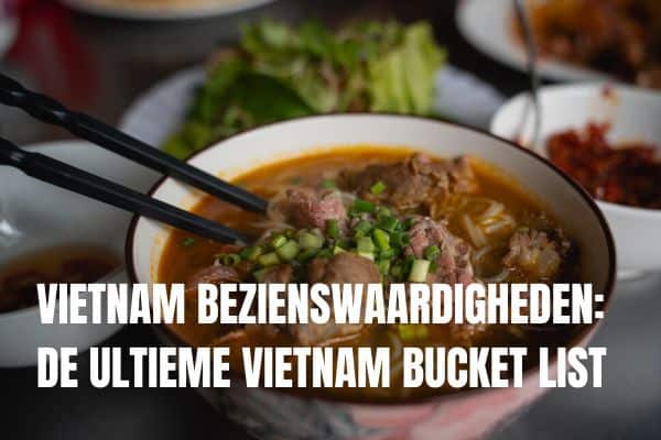 Vietnam bucket list