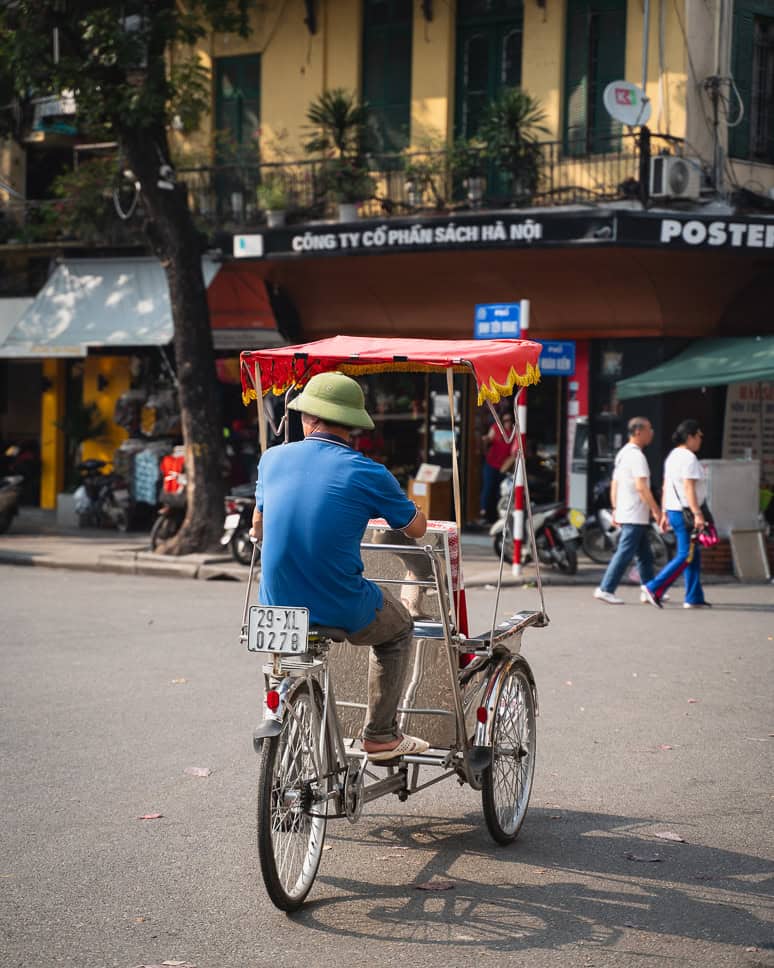 Hanoi bezienswaardigheden: Wat te doen in Hanoi (+ 3 dagen reisroute) Old Quarter Hanoi Cyclo Getting around